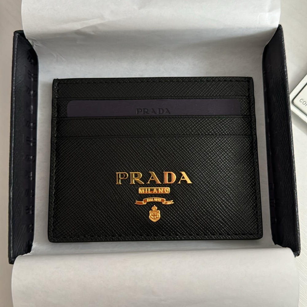 Prada cardholder wallet